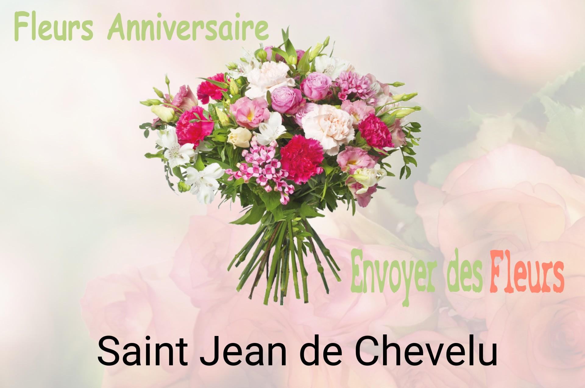 Bouquet de fleurs d’anniversaire livré à Saint-Jean-de-Chevelu